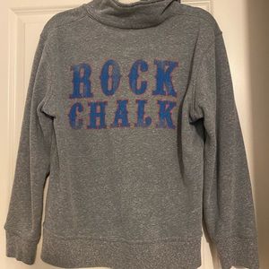 Kansas Jayhawks pull-over sweatshirt